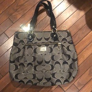 Coach tote purse
